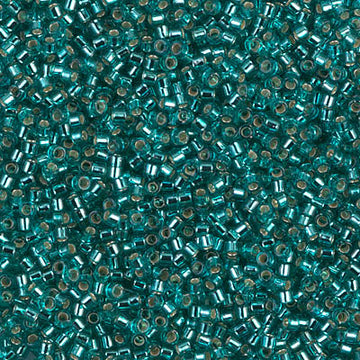 Delica 11/0 Silver Lined Caribbean Teal