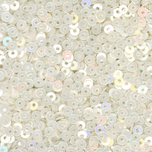 3mm Flat Opaque Ivory Moonlight 100 grams