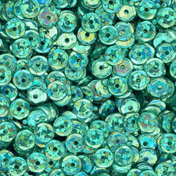 5mm Slightly Cupped Hologram Magic Mint