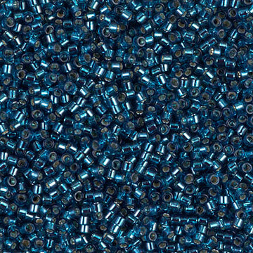 Delica 11/0 Silver Lined Dk Blue Turquoise