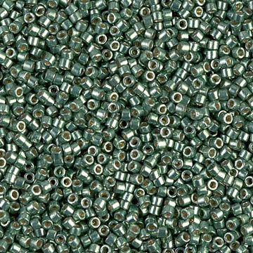 Delica 11/0 Duracoat Galvanized Sea Green