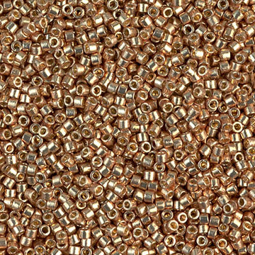 Delica 11/0 Duracoat Galvanized Champagne