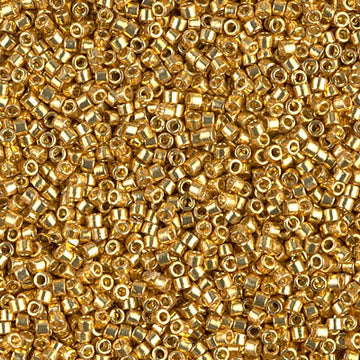 Delica 11/0 Duracoat Galvanized Gold