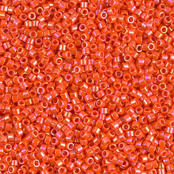 Delica 11/0 Orange Opaque AB