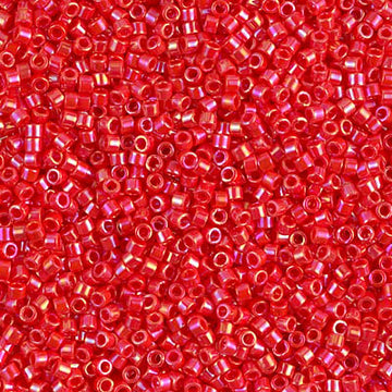 Delica 11/0 Vermillion Opaque AB