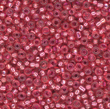 11/0 Bead Silver Lined Adobe Pink 100 Grams