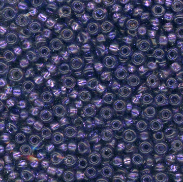 11/0 Bead Silver Lined Dark Purple 100 Grams