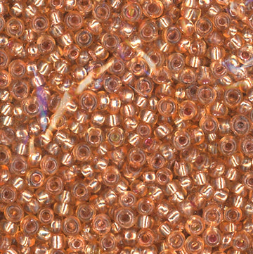 11/0 Bead Silver Lined Apricot 450 Grams