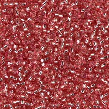 11/0 Miyuki Silver Lined Lt Salmon 24-gram tube