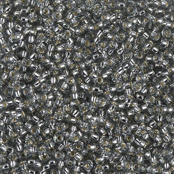 11/0 Miyuki Silver Lined Gray 24-gram tube