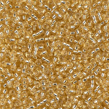 11/0 Miyuki Silver Lined Pale Gold 24-gram tube