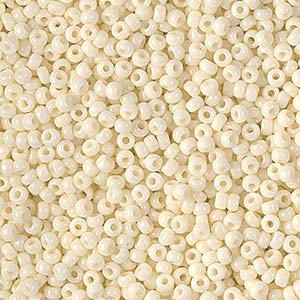 11/0 Miyuki Ivory Pearl Ceylon 24-gram tube
