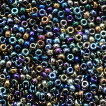11/0 Miyuki Heavy Metals Mix 24-gram tube