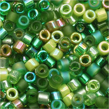 Delica 10/0 Evergreen Mix