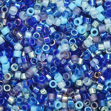 Delica 10/0 Caribbean Blue Mix