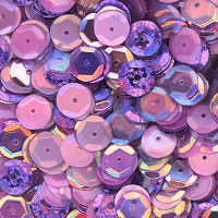 8mm Slightly Cupped Lavender Fields Sequin blend