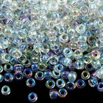 6/0 Miyuki Crystal AB 20-gram tube