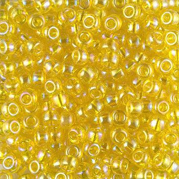 6/0 Miyuki Transparent Yellow AB 20-gram tube
