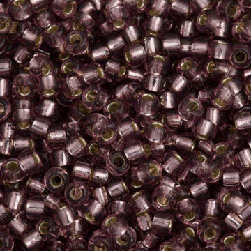 6/0 Miyuki Silver Lined Amethyst 20-gram tube