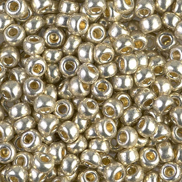 6/0 Miyuki Duracoat Galvanized Silver 20-gram tube