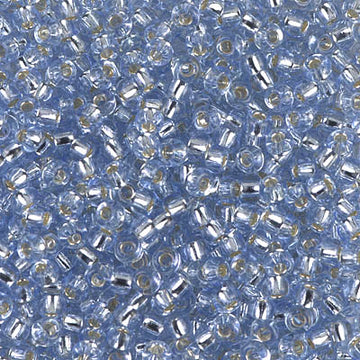 8/0 Miyuki Silver Lined Lt. Sapphire 22-gram tube