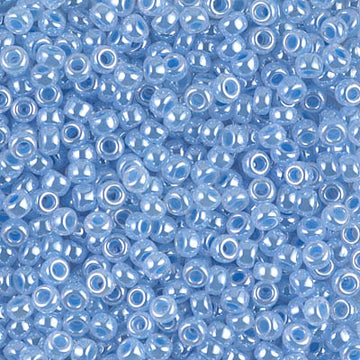 8/0 Miyuki Sky Blue Ceylon 22-gram tube