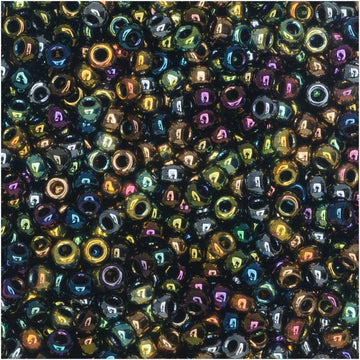 8/0 Miyuki Heavy Metals Mix 22-gram tube