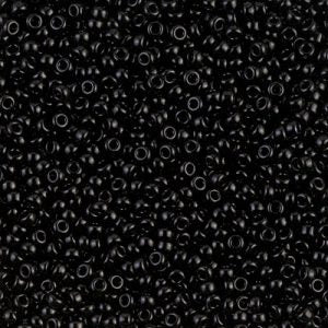 11/0 Miyuki Black 24-gram tube