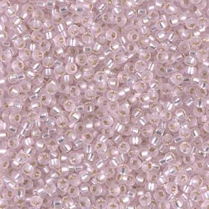 11/0 Miyuki Silver Lined Pink 24-gram tube