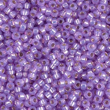 11/0 Miyuki Silver Lined Alabaster Lilac 23.5-gram tube