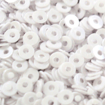 3mm Flat Opaque White Glossy 50 Grams
