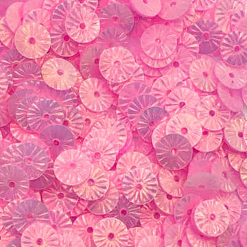 6mm Flat Embossed Opalescent Taffy 50 grams