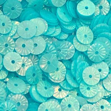 6mm Flat Embossed Opalescent Maui 50 grams