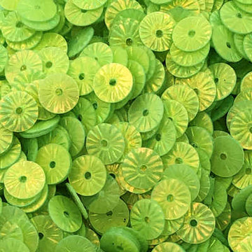 6mm Flat Embossed Opalescent Margarita 50 grams