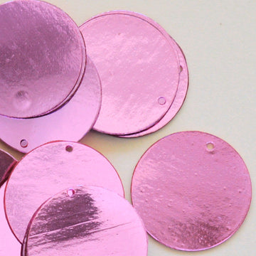 20mm Metallic Paillette Pink 50 grams