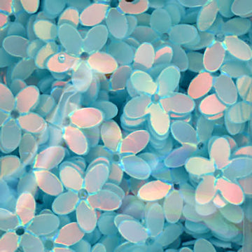 10mm Cupped Opalescent Flower Maui 50 grams