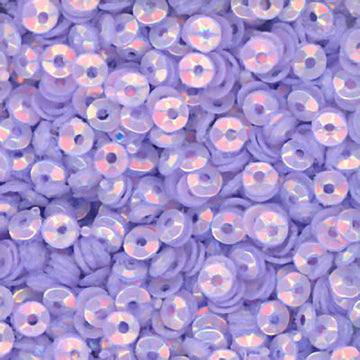 3mm Fully Cupped Opalescent Iris 50 grams