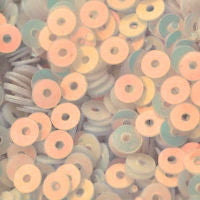 5mm Flat Opalescent Jasmine