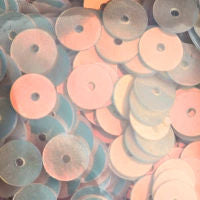 6mm Flat Opalescent Jasmine