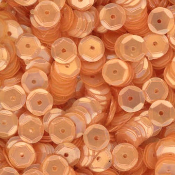 6mm Slightly Cupped Satin Latte 100 Grams
