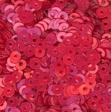 3mm Flat Satin Red 50 Grams