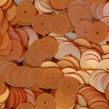 8mm Flat Satin Dark Ecru 50 Grams