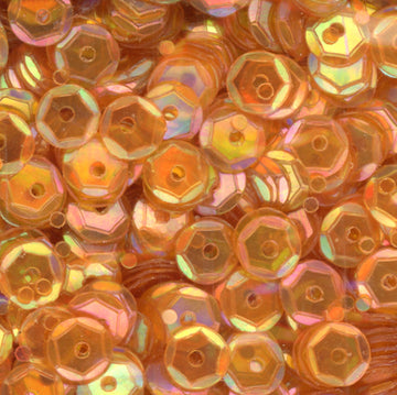 5mm Slightly Cupped Iridescent Autumn Sunset 50 Grams