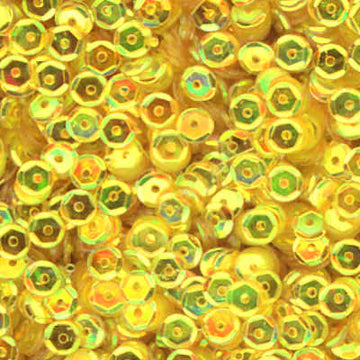 5mm Slightly Cupped Crystal Iris Luscious Lemon 50 grams