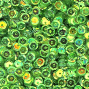5mm Slightly Cupped Crystal Iris Mystic Meadow 50 grams