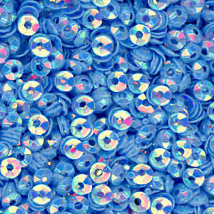 3mm Fully Cupped Crystal Opaque Atmosphere 50 grams