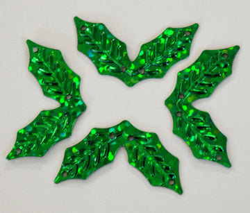 Two-Leaf Holly Hologram Green 50 grams