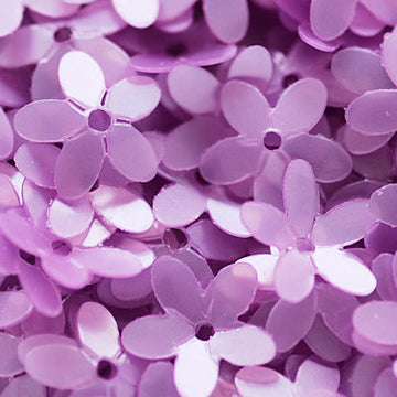 10mm Fully Cupped Flower Satin Pale Orchid 50 Grams