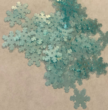 15mm Snowflake Ocean Ice