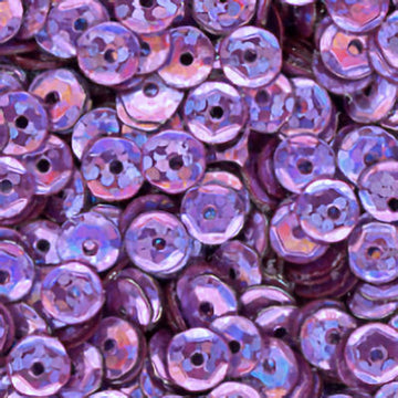 5mm Slightly Cupped Hologram Heather